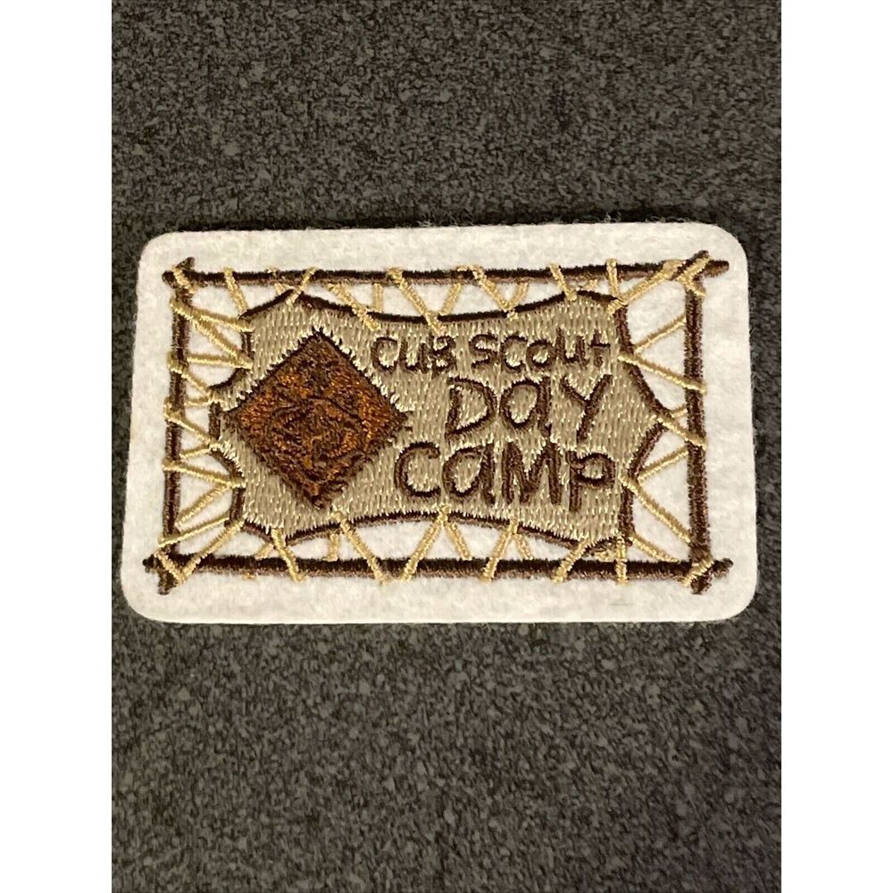 Cub Scout Day Camp Patch BSA Boy Scouts of America NJ